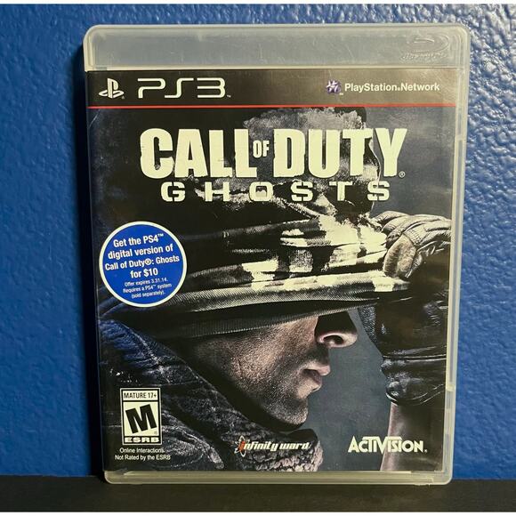Call of Duty: Ghosts (PS3) - Complete with Case, Manual, and Disc - Picture 1 of 7